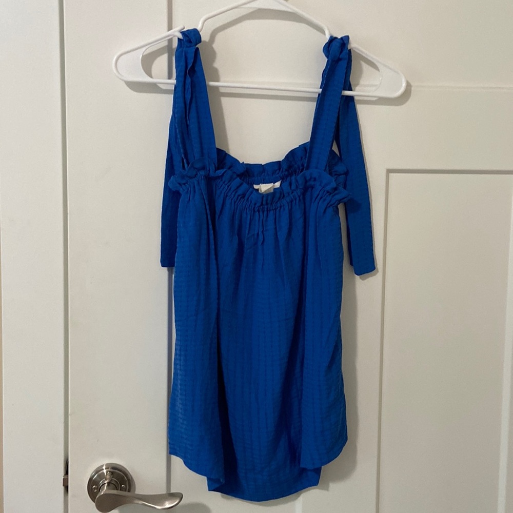 Blue H&M tank top